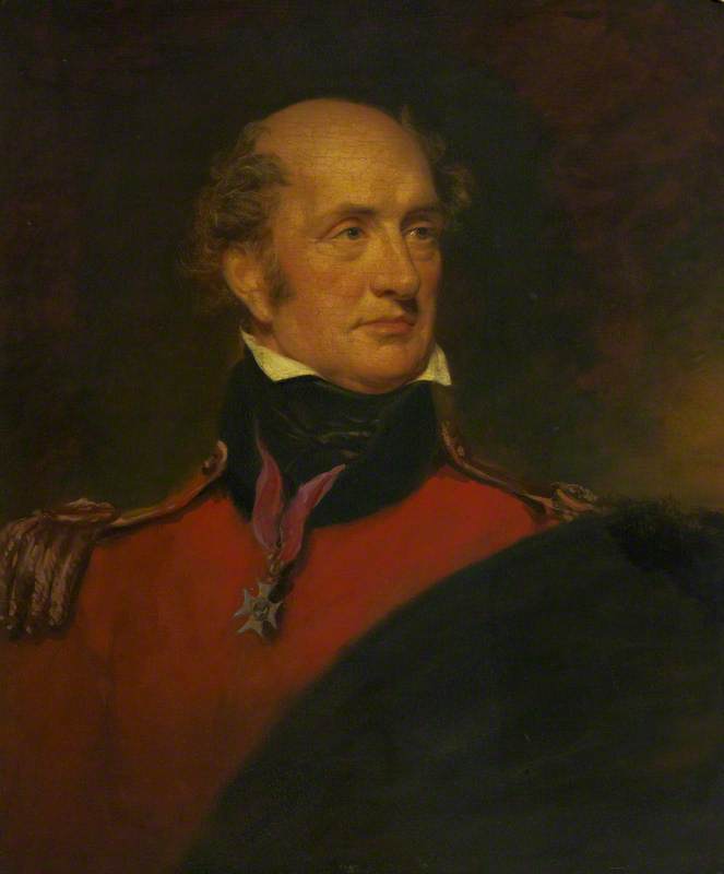 Samuel Lane's 1826 portrait of Sir John Malcolm, Governor of Bombay 1827-1830