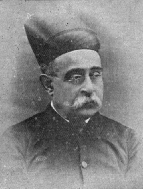 Portrait of Dinshaw Edulji Wacha