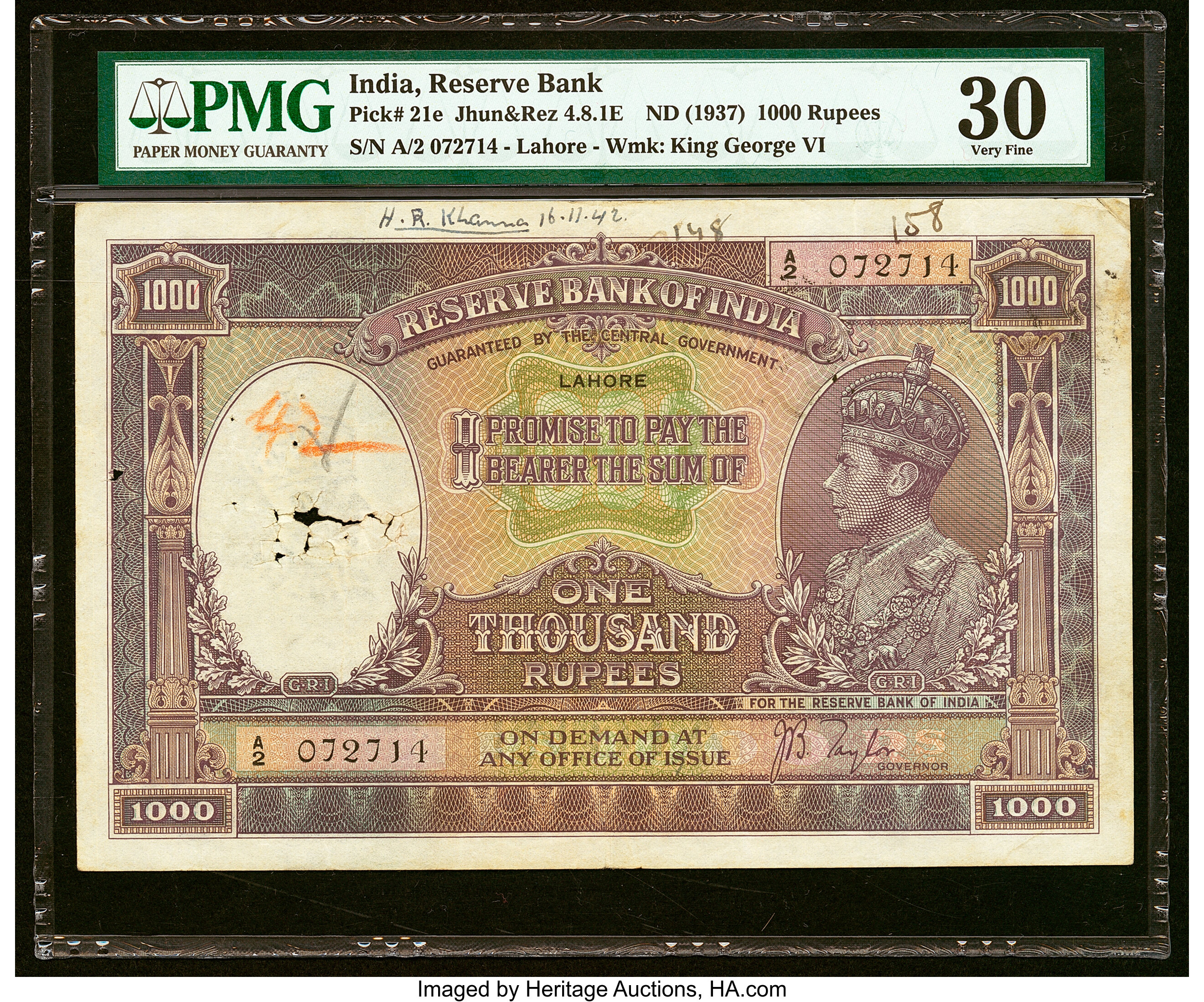 1000 Rupees