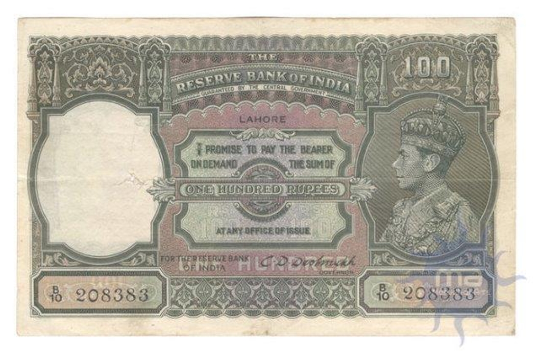 100 Rupees
