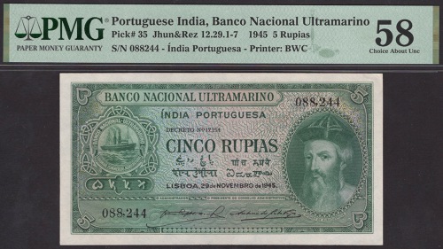 5 Rupias