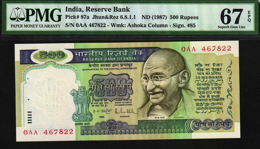 500 Rupees