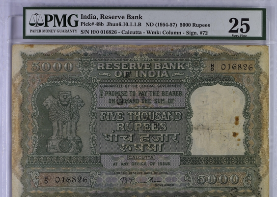 5000 Rupees