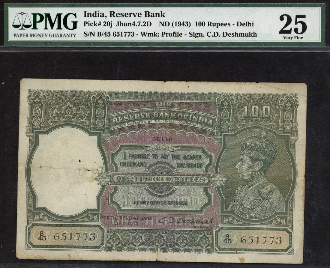 100 Rupees