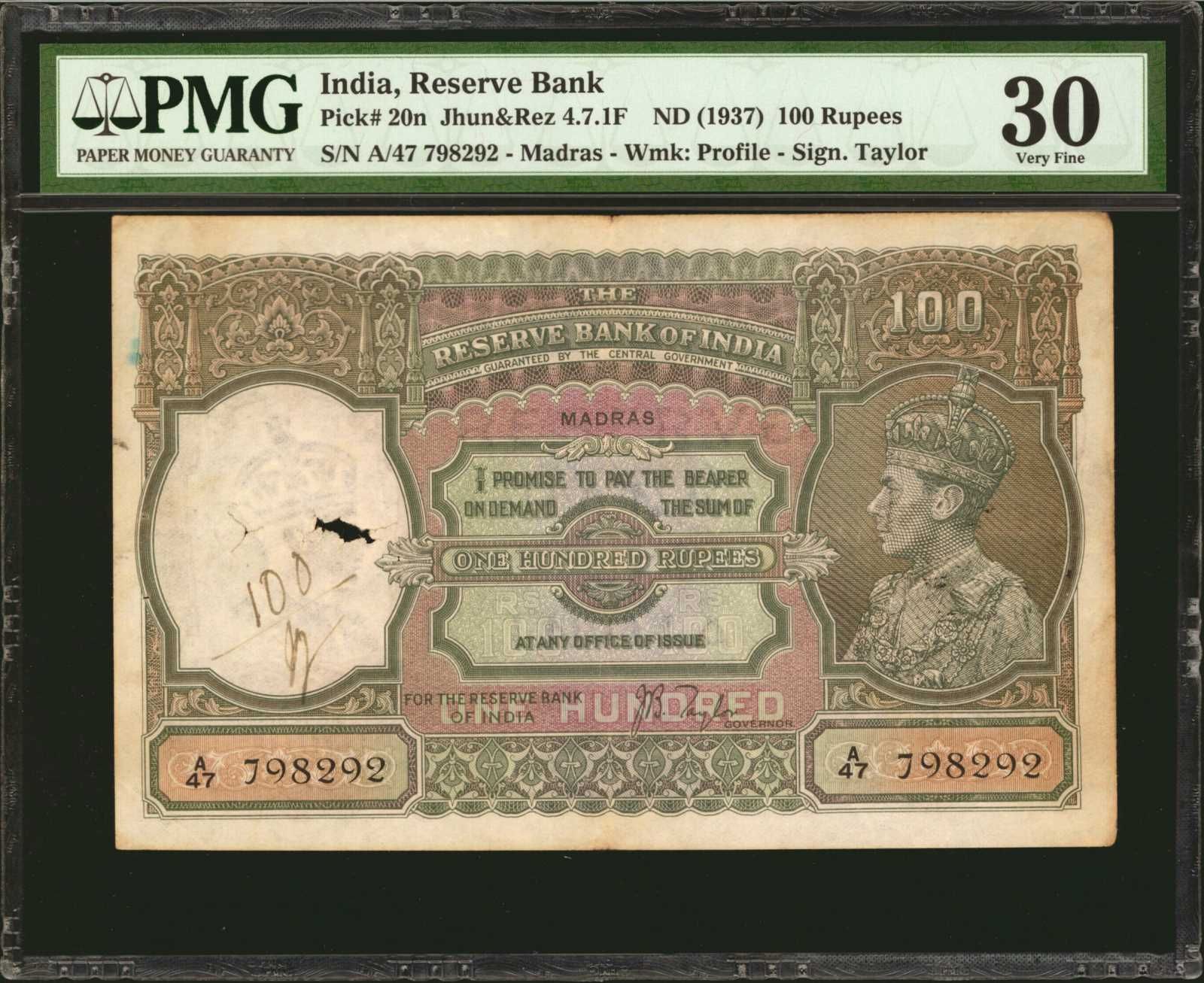 100 Rupees